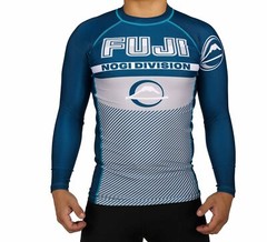 Fuji Reversal MMA BJJ Jiu Jitsu LongSleeve Long Sleeve LS Rashguard – Navy Blue