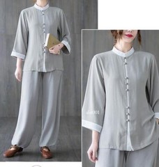 New Women’s Tai Chi Uniform Martial Arts Performance Training Clothes Tang Suits
