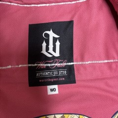 War Tribe Lion Heart Jiu Jitsu Gi Womens W0 Gray Pink Uniform BJJ Martial Arts