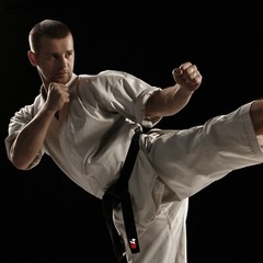 G4 Karate Unifrom Suit GI Aikido Martial Arts Lightweight Free Belt White Black