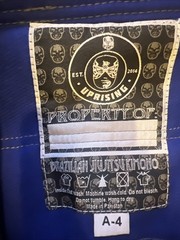 NEW Uprising MMA Brazilian Jiu-Jitsu Blue Kimono Uniform Top And Bottom Size A-4