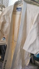 Mizuno Judo gi White Size 4 Judo Jacket and Pants Belt Old School Judogi