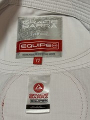 Gracie Barra Gi Jiu Jitsu Set Youth Edition Youth Size Y2 White