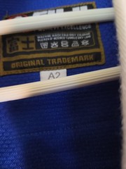 Gracie Barra Equipe GB 2 Jiu Jitsu Kimono Top A2 Blue Marital Arts MMA Uniform