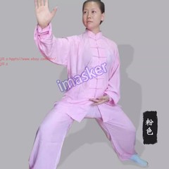 Unisex Cotton Tai chi Uniforms Kung fu Suit Wing Chun Martial arts Wushu Clothes