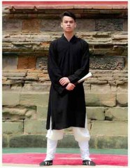 Taoist Robe Martial Art Uniform Tai Chi Clothes Kung Fu Set Wushu Two Pieces