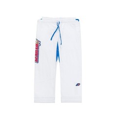 Albino & Preto x Wing Gundam BJJ Gi Kimono White 450 GSM Premium Jiu Jitsu