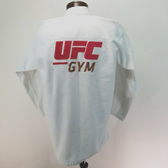 UFC Gym Brazilian Jiu Jitsu White Martial Art MMA Karate GI Unisex Adult M EUC *