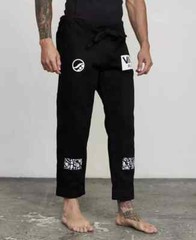 Black BJJ Suit Shoyoroll Brazilian Jiu Jitsu Gi 450gsm RVCA Uniform Batch# 105