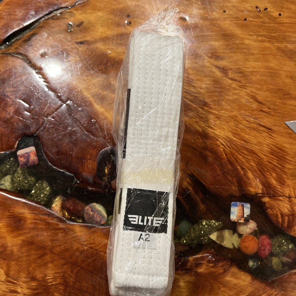 Elite Sports BJJ C3 Jiu Jitsu White Belt New Unopened Size A2