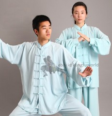 Soft Comfortable Tai chi Uniform Martial arts Kung fu Suit Wing Chun Clothes