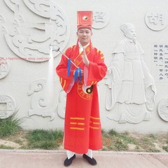 Wudang Taoist Robes Wushu kung Fu Tai Chi Morning Exercise Uniforms With Hat