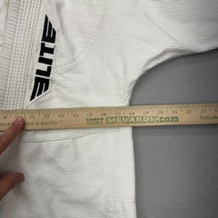Elite Sports Unisex BJJ Gi Jacket C2 White Pearl Weave Jiu Jitsu MMA Sport