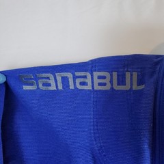 Sanabul Gi Top Blue Gray Size A1 BJJ Jiu Jitsu Uniform Suit Jacket Martial Art