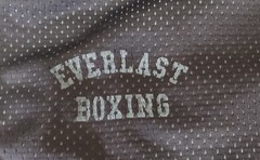 Everlast Boxing Mesh Sleeveless Pullover Vest Black/ Gray Polyester