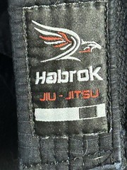 Habrock Element Gi: F1 Black Embroidered with One Academy Logo, With Trousers F1