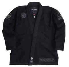 BJJ Gi Shoyoroll Cut Batch 51 REBEL Japan BJJ Uniform 450 GSM Black **With Bag**