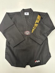 FILA V-Neck Taekwondo 2 Piece Martial Arts Gi Unisex Youth Size 120