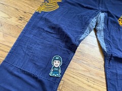 2014 SHOYOROLL 7TH SON V2 NAVY BLUE GI BATCH #33 LUKE STEWART JIU JITSU BJJ A3H