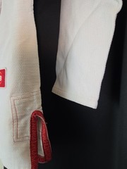 Gracie Barra Equipe Jiu Jitsu Gi Jacket Y6 Kimono White Top Only Size Youth 6