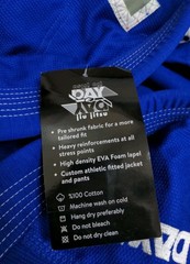 New Day By Day Competitor Gi Blue Jiu Jitsu Size A2L