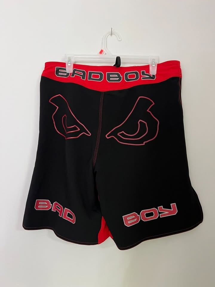 Bad Boy Legacy Fight Short Men’s Black/Red MMA Shorts