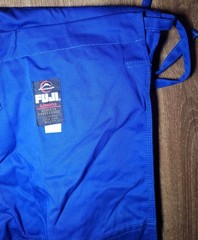 New Fuji Sports All Around Mens Brazilian Jiu Jitsu Jiu-Jitsu BJJ Blue Gi Pants