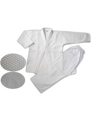 Thapur Sports Elite Single Weave Judo Uniform – White – 500 GSM – Free Belt