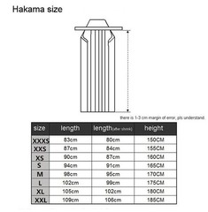 Unisex Kendo Iaido Aikido Hapkido Hakama Kimono Dobok Skirt Martial Arts Uniform