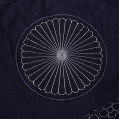 New Albino & Preto BJJ GI Navy Blue Batch#72 Satori Jiu Jitsu Uniform With Bag
