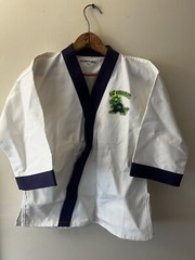 Century Martial Arts Lil Dragon Karate Uniform White Belt Sz 1 (child 8-10) NWOT