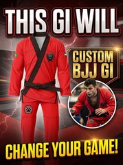 Premium Red BJJ Gi Brazilian Jiu Jitsu Uniform Kimono MMA Grappling Training gi