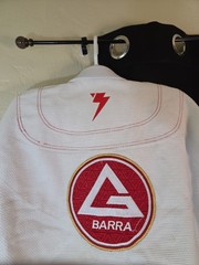 Gracie Barra Storm Kimono Jacket Only Adult Size A0 White MMA Jiu Jitsu BJJ GUC