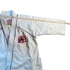 Tiger Rock Kids White Karate Jacket Martial Arts Uniform Gi Size 0/130