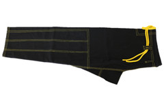 Martial Sports Brazilian Jiu Jitsu Gi Uniform Black/Yellow, Free Belt, Free Ship