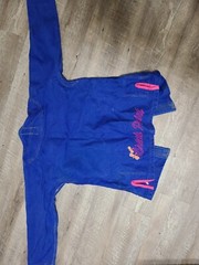 Blue dragonfly break point women’s gi size F3