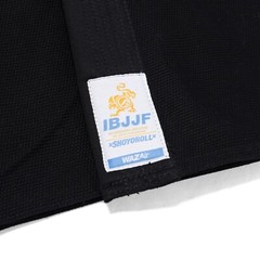 Shoyoroll BJJ Gi IBJJF 2023 . 2024 WAZAir Ultralite Black gi 450 GSM With Bag