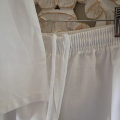 CENTURY White Karate Gi Uniform Set Jacket Pants & Belt Adult Unisex Size 3