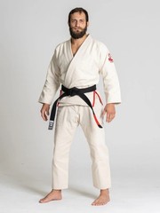 New Fuji Sports All Around Mens Brazilian Jiu Jitsu Gi Jiu-Jitsu BJJ – Natural