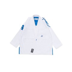 Albino & Preto A&P x ’47 MLB Dodgers White BJJ Gi | Limited Edition BJJ Kimono