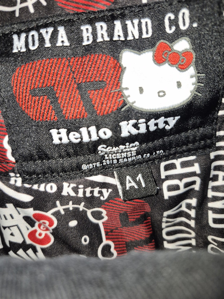 Special Edition Moya Brand Co. Hello Kitty Competition Jiu-Jitsu Gi Black A1
