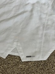 MOOTO EXTERA S5 Taekwondo Uniform (with Black V NECK) WTF Dobok Size 140 (0)