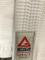 Gracie Barra White A2 Gi w/ Pants, kimono set. Competition. Atleta.