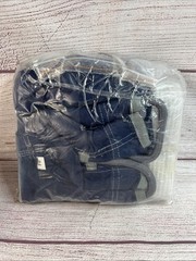 Elite Blue Jiu Jitsu BJJ Gi Size F0 With White Belt