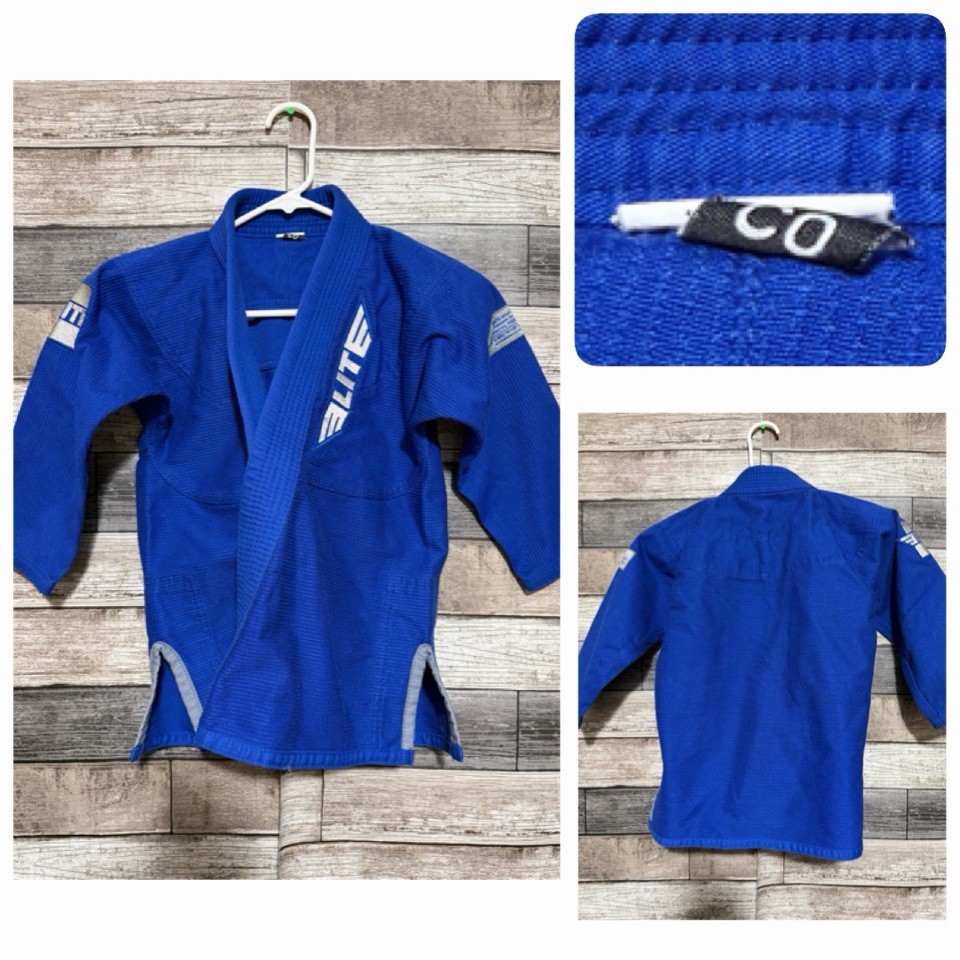 Elite MMA Jiu Jitsu Gi Top Only Size C0 Blue