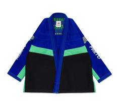 Albino & Preto Accelerate Pearl Weave with Canvas Trims Reserve BJJ in all sizes