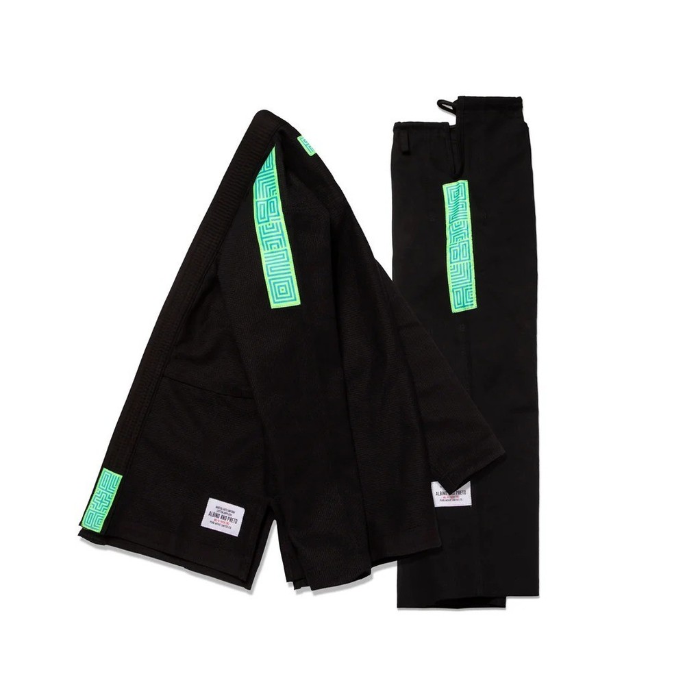 Albino & Preto SERIES 8 BRAZIL Brazilian BJJ GI Kimono MMA A&P Jiu Jitsu Uniform
