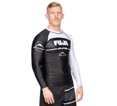 Fuji Sports Freestyle 2.0 IBJJF Ranked BJJ Jiu Jitsu Long Sleeve Rashguard White