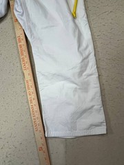 Fuji Suparaito Kimono Pants Only A3 White GI MMA Karate Belted
