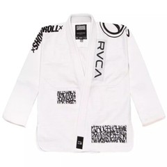 Shoyoroll RVCA Batch 105 BJJ Kimono GI Uniform Absolute King 450 GSM White +Bag